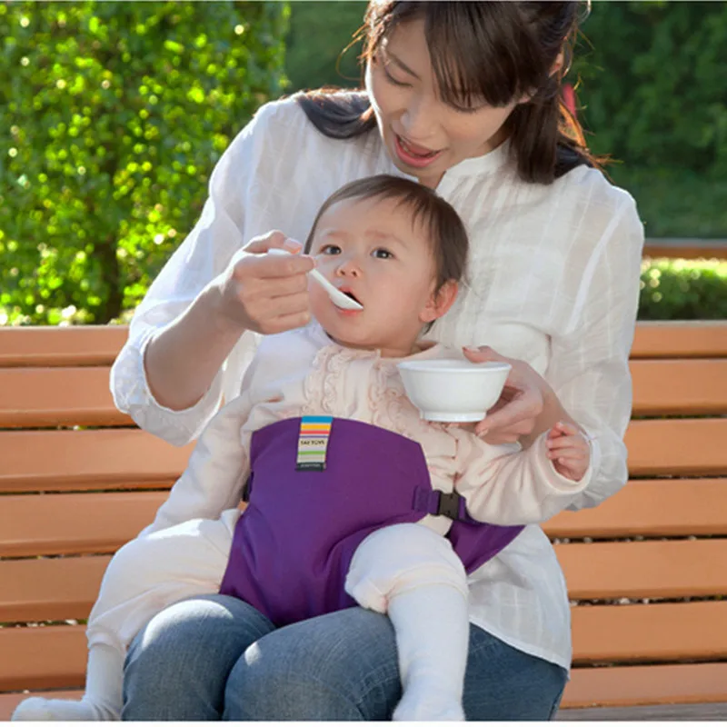 

Portable Baby Dinning Chair Children High Chairs Seat Belts Safety Belt Folding Dining Feeding Kid Dining Belt Portable