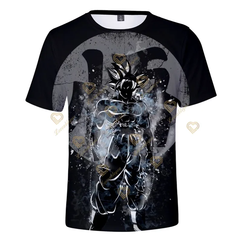 

Women Men Clothes T Shirt Dragon Ball Kakarotto Son-goku Tshirts Cotton Summer Top Female Oversized Short Sleeve Tees Streetwear
