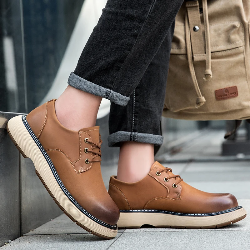 2024 весенне-осенняя новая мужская обувь удобная роскошная брендовая для отдыха в