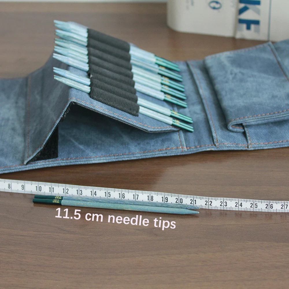 LYKKE 5 дюймов (1 см) 8 пар стартовый набор сменных круговых спиц