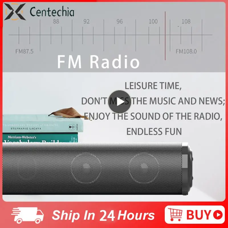 

Черный театральный Aux-динамик с функцией Fm-радио, проводной и беспроводной динамик в режиме ожидания с дистанционным управлением, 10 м, для ПК, театра, телевизора