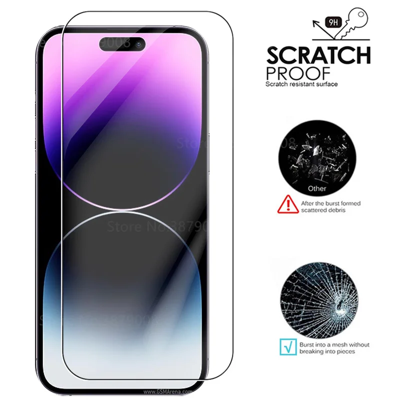 6in1 Tempered Glass For IPhone 14 13 Pro Max Protective Glass For iphone13 13 mini 14pro max Screen Camera Lens Protection Film