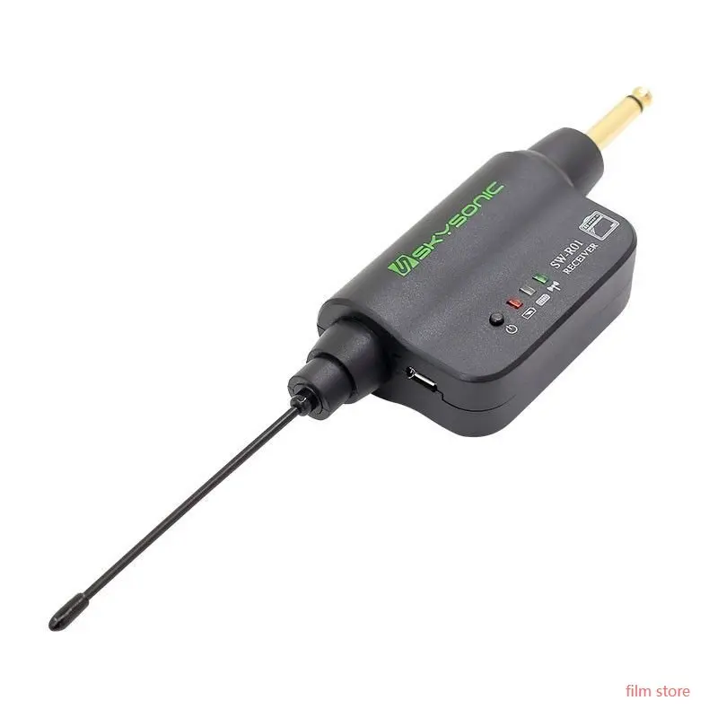 

Skysonic acoustic guitar Wireless Pickup Wireless Transmitter Microphone Hole Free Ballad