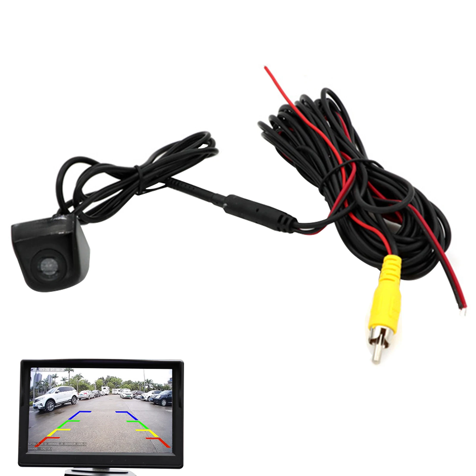 

Automotive Rear View Camera Vehicle Back Up Camera AHD Reverse Camera For Nights 1 Million Pixel Sensor CVBS AHD Video Signal