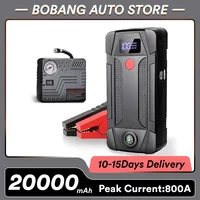 Car Booster Starting Device Portable Jump Starter Power Bank Car chargers With Air Compressor 20000mah Battery Starter Air Pump