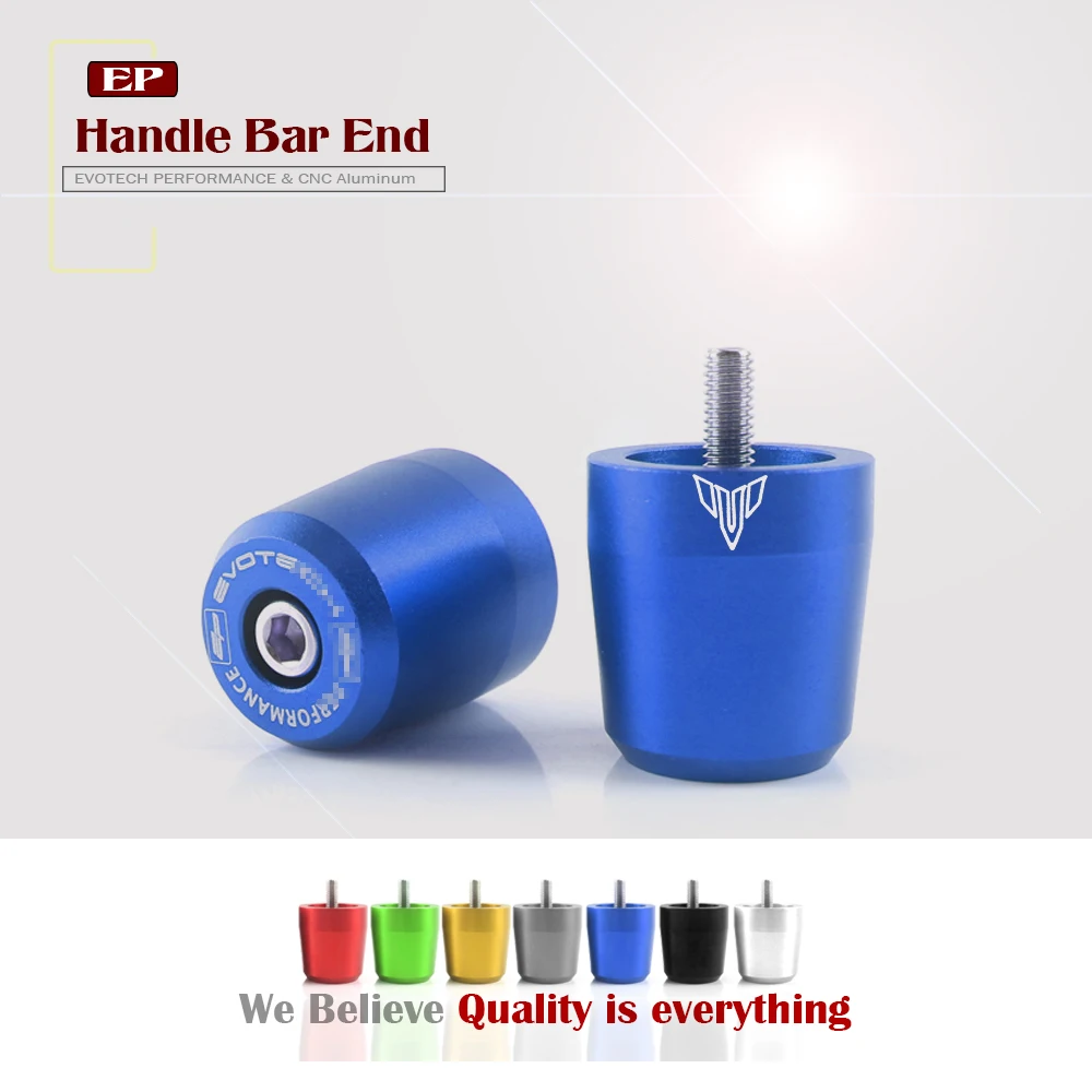 

Алюминиевые Запчасти для мотоциклов, ручки, ручки, наконечники руля, ползунок крышки для YAMAHA MT03 MT07 MT09 MT10 MT