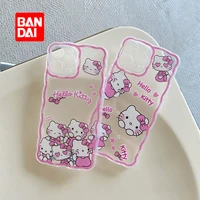 bandai cartoon case for iphone 13 13pro 12 12pro 11 pro x xs max xr 7 8 plus kawaii phone transparent covers fashion soft shell
