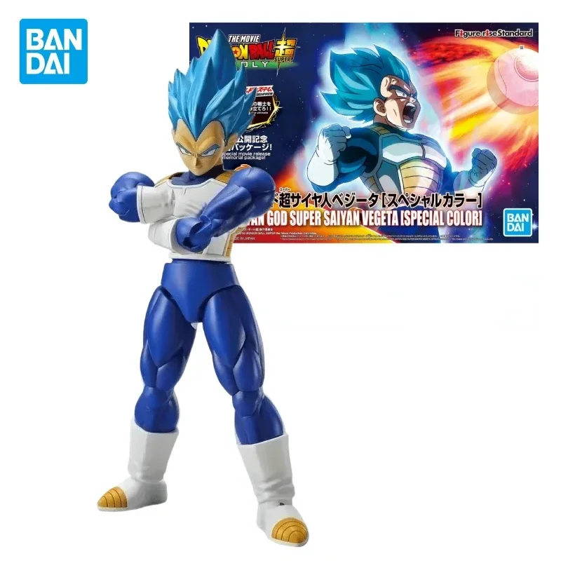 В наличии Bandai Dragon Ball оригинальная фигурка стандарт Super Saiyan God Vegeta [SC] аниме