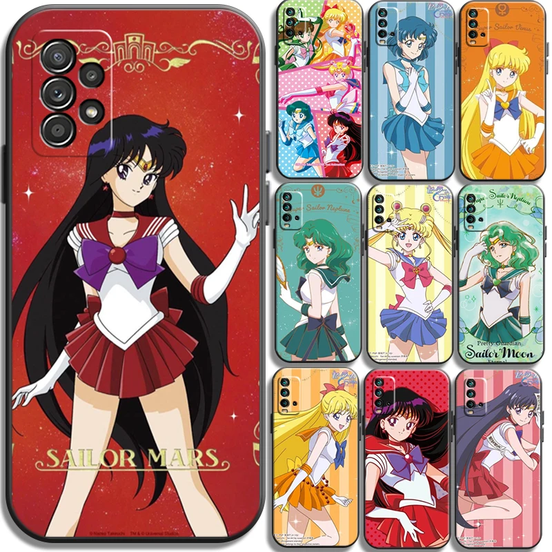 

Мультяшные чехлы для телефонов с Сейлор Мун для Xiaomi Redmi 9AT 9 9T 9A 9C Redmi Note 9 9 Pro 9S 9 Pro
