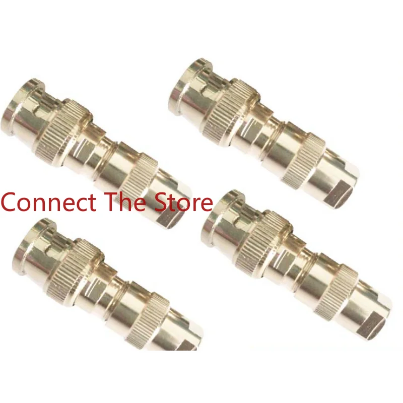 

2PCS BNC Security Monitoring Q9 Copper Enlarged Self-locking Male S9 L9