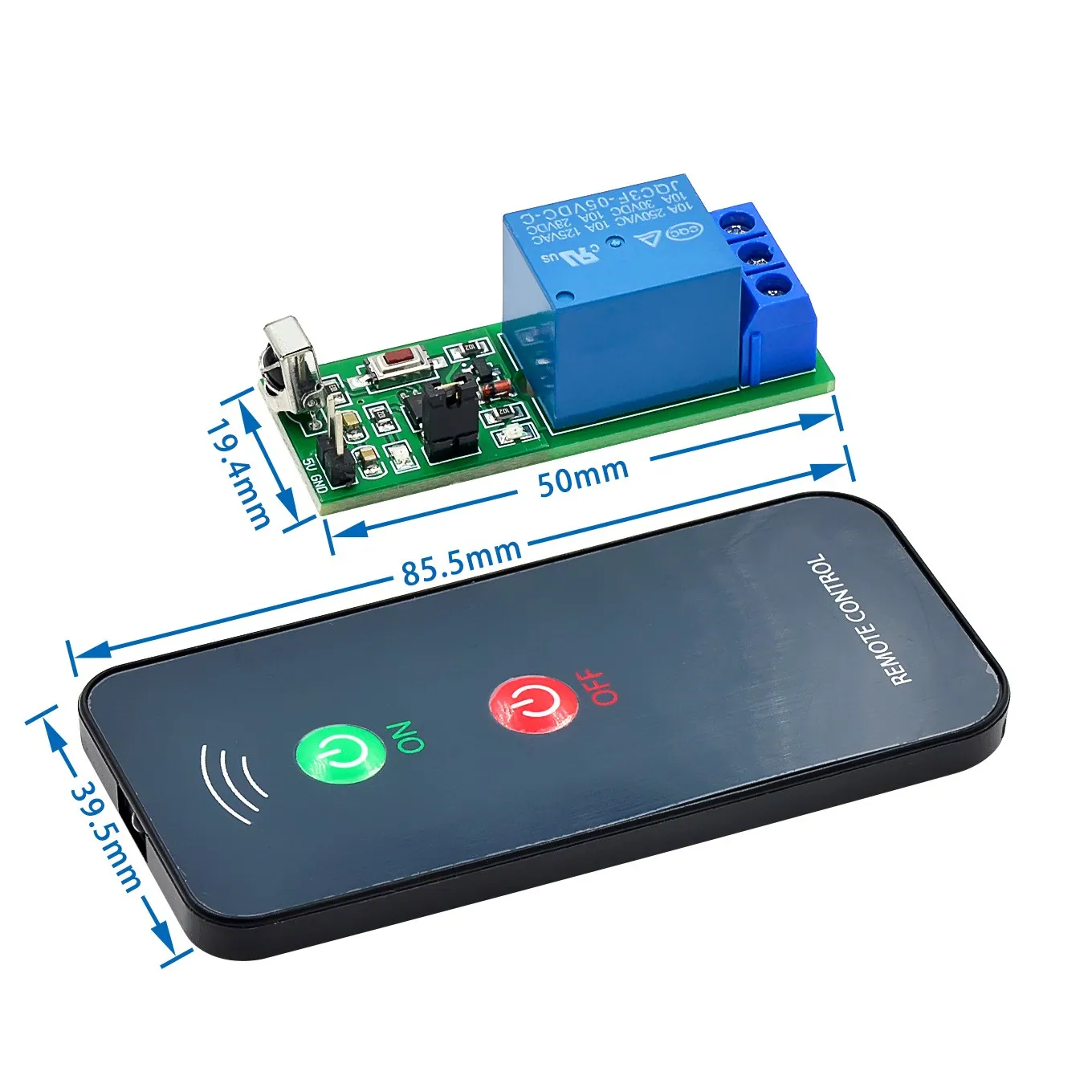 1-канальный инфракрасный релейный приемник управляющий переключатель плата