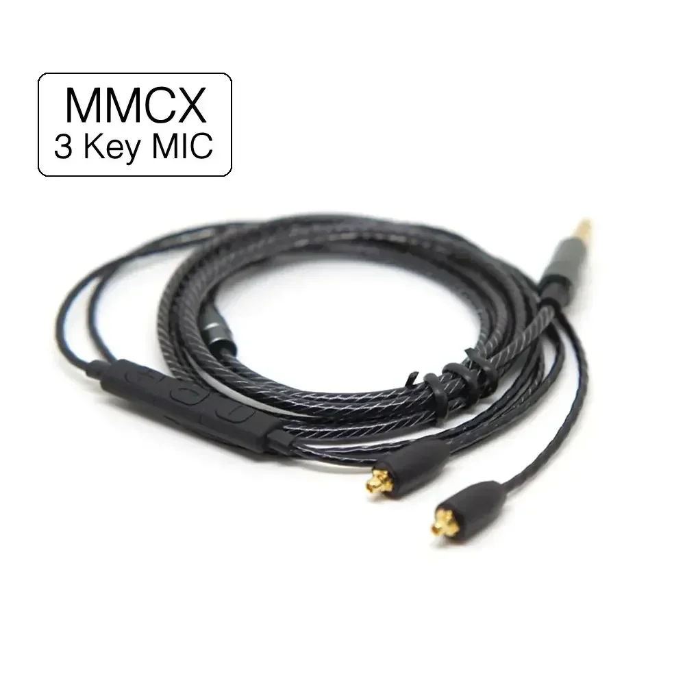 Сменный OFC-удлинитель MMCX стерео аудио Aux для наушников Beyerdynamic Xelento
