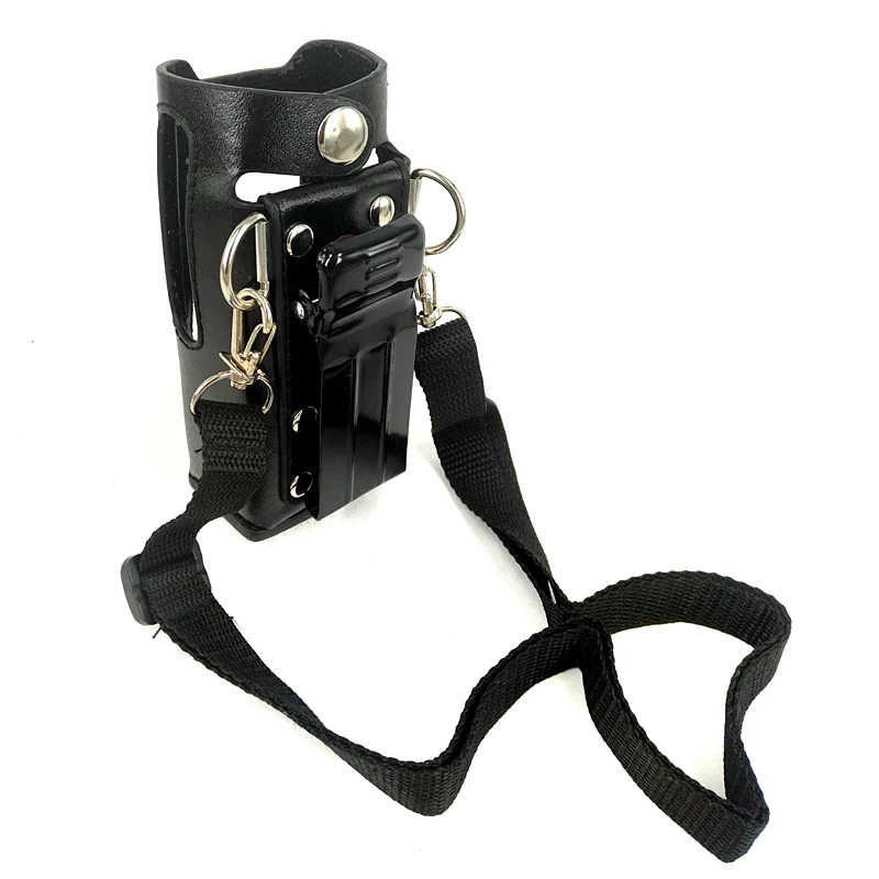 Leather Protective Sleeve Bag Hard Holster Case Cover for Motorola Two Way Radio MTP3150 MTP3100 MTP3250 MTP325 Walkie Talkie