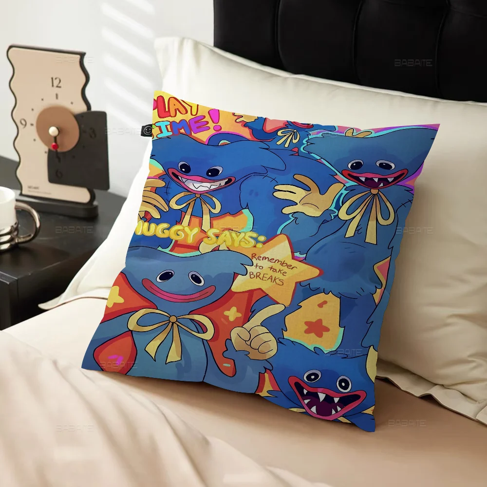 H-Huggys мультфильм W-uggy наволочка для автомобиля дивана Рождественский подарок 40x40