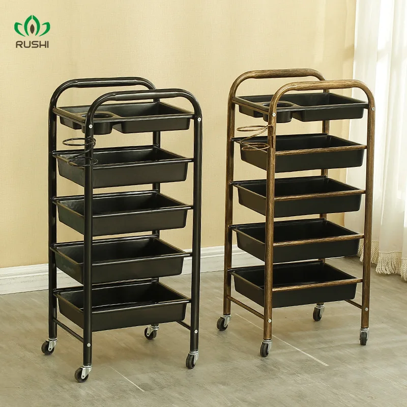 

Парикмахерская коляска, многоуровневая тележка для салона красоты, Парикмахерская