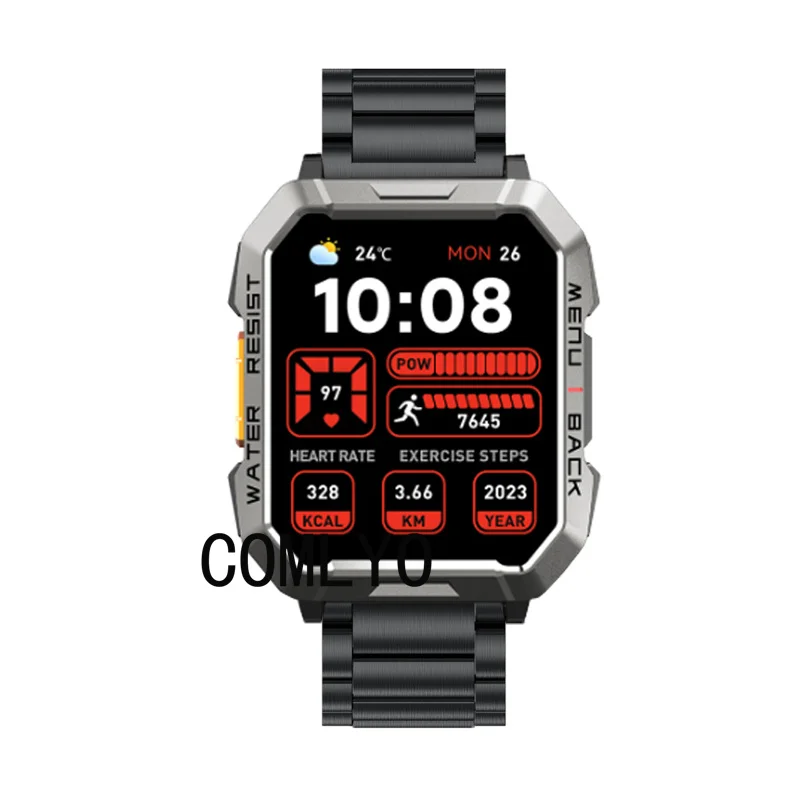 Ремешок из нержавеющей стали для мужских смарт-часов Blackview W60