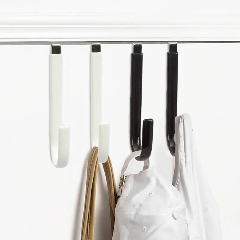 

Одинарный крючок для двери без гвоздей, противоскользящая вешалка, крючок для одежды без следов, крючок для ванной комнаты, металлический крючок для шкафа