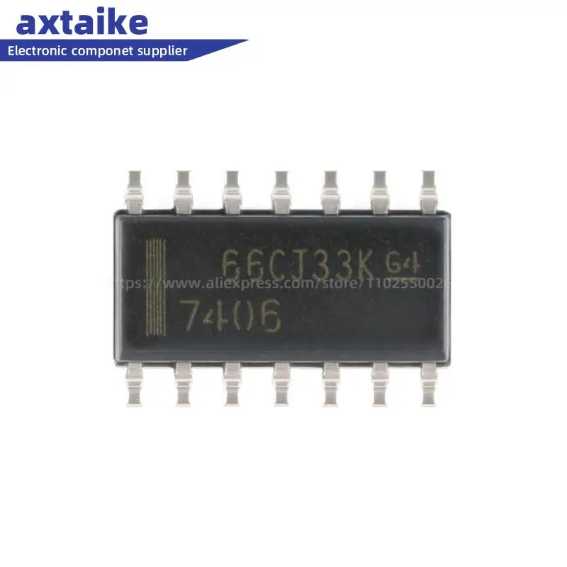 

2PCS SN7406DR SOIC-14 High Voltage Output Six-way Driver Logic Chip