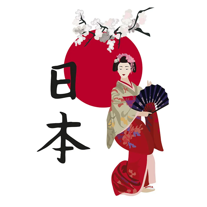 

Набор наклеек M450 японский пейзаж