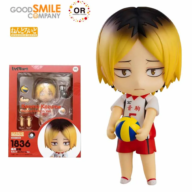 

Original Stock Orange Rouge GSC GoodSmile NENDOROID 1836 Kenma Kozume Haikyuu PVC Figure Doll Collectible Toy Halloween Gifts