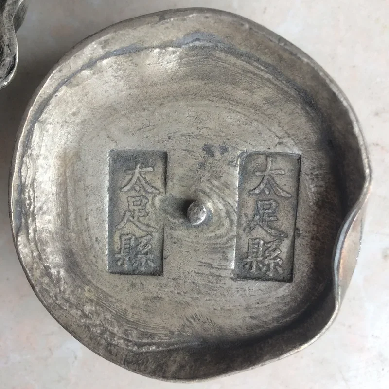 1 шт. случайно отправляет китайскую антикварную коллекцию серебряный стержень