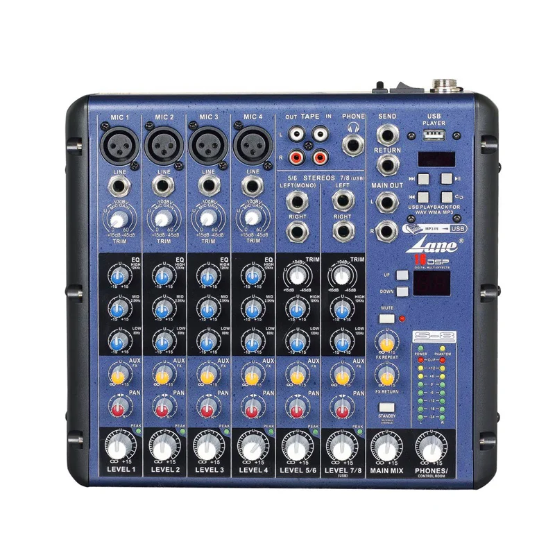 

New Product Ideas 2019 Mixer Hub 8X8 Usb Audio Interface