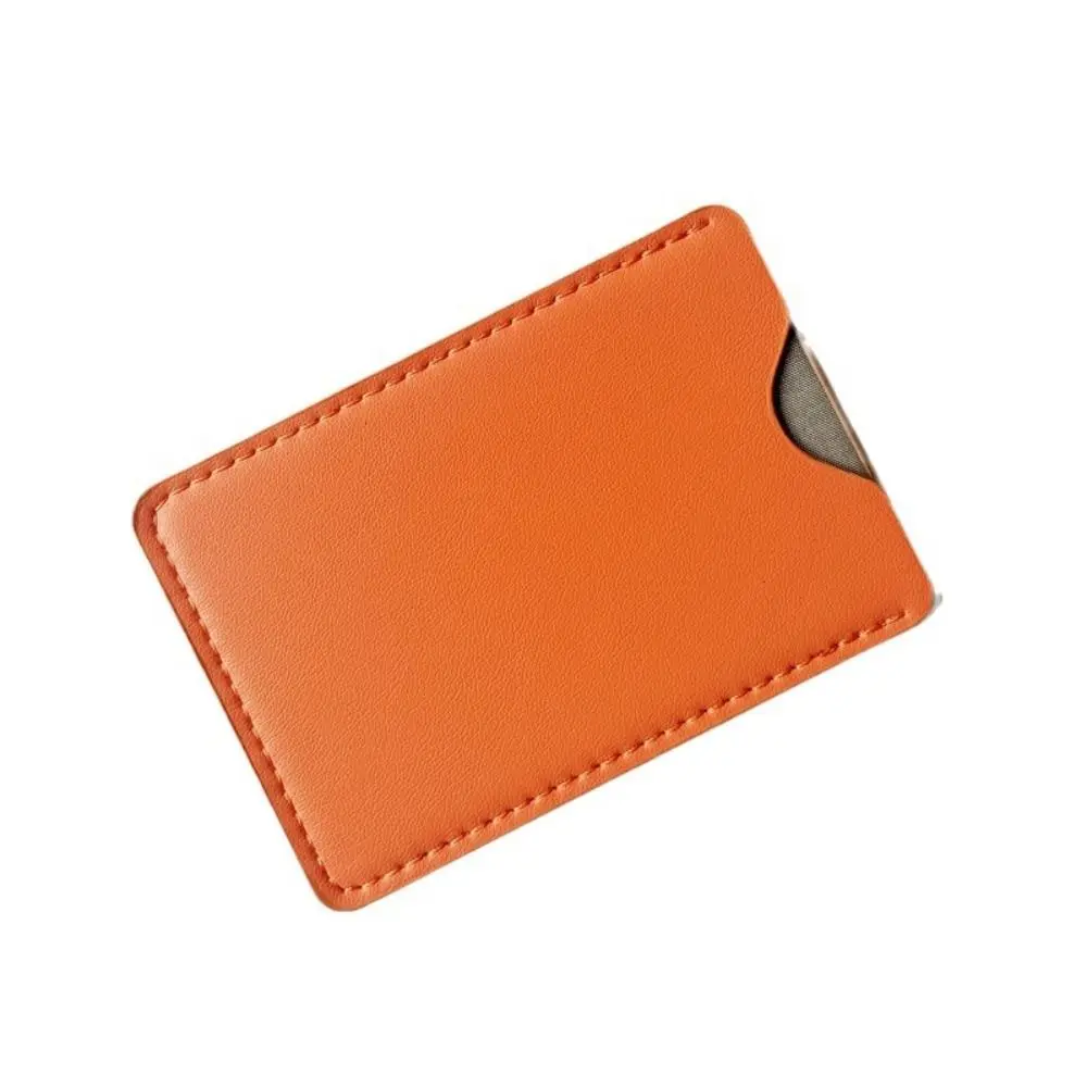 Фото Ультратонкий держатель для RFID-карт из искусственной кожи с мягкой подкладкой, защитный чехол для банковских карт с функцией блокировки RFID и защиты от размагничивания. №2