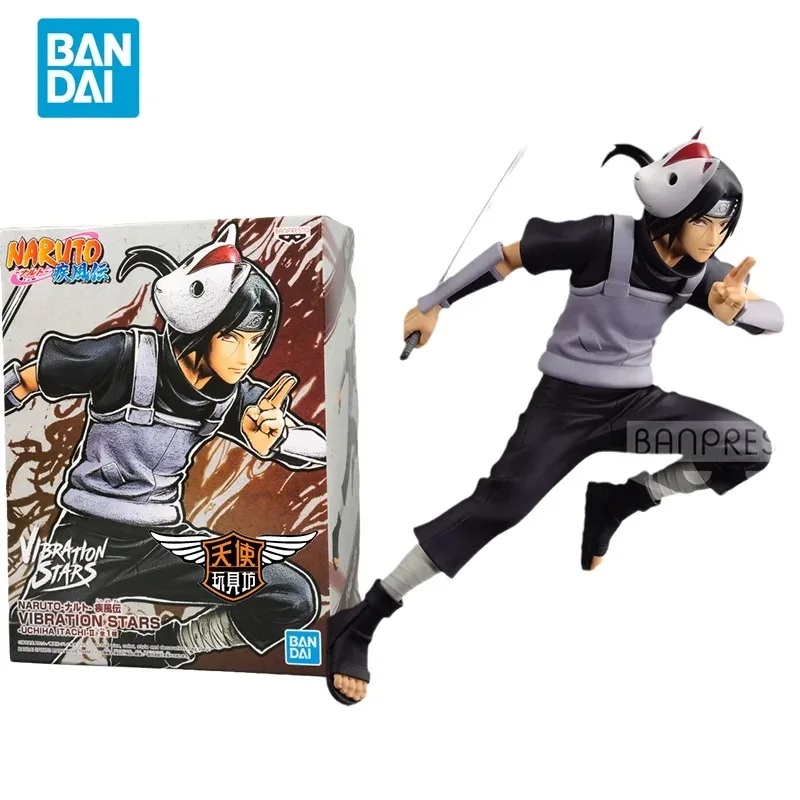 Фигурки героев аниме Наруто Bandai оригинальные вибрирующие Саары Учиха Итачи