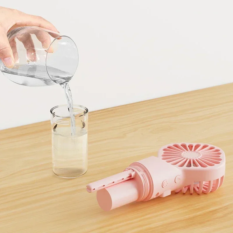 USB Перезаряжаемый вентилятор портативный распылитель оптовая продажа маленький