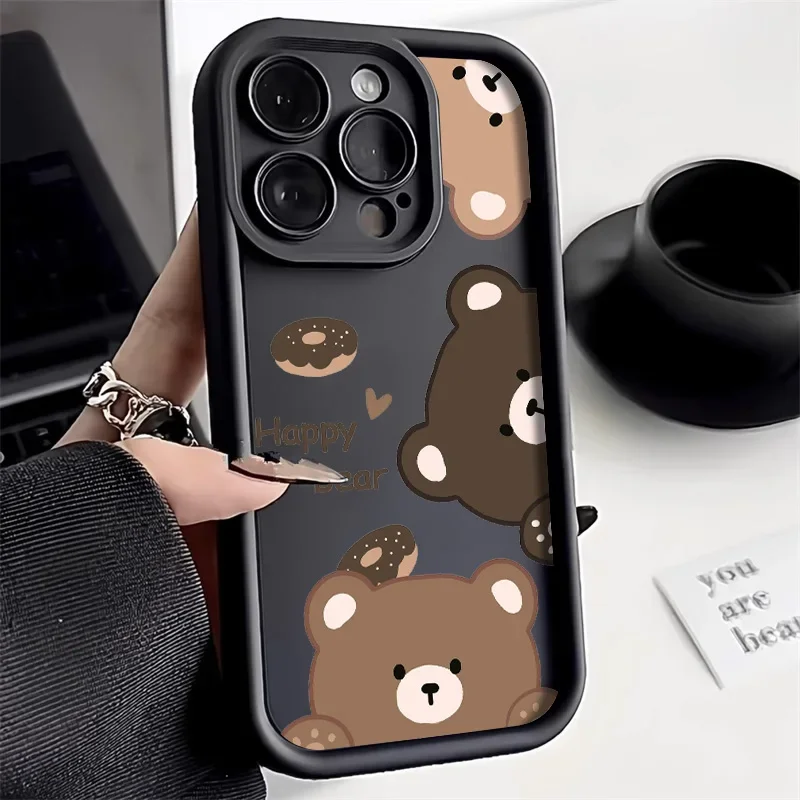 The Story Of Three B-Bears Phone Case For Vivo V40 V30 V30e V29e V29 V27 V27e V25 V20 V21 X100 X90 X80 X70 Pro 4G 5G Cover