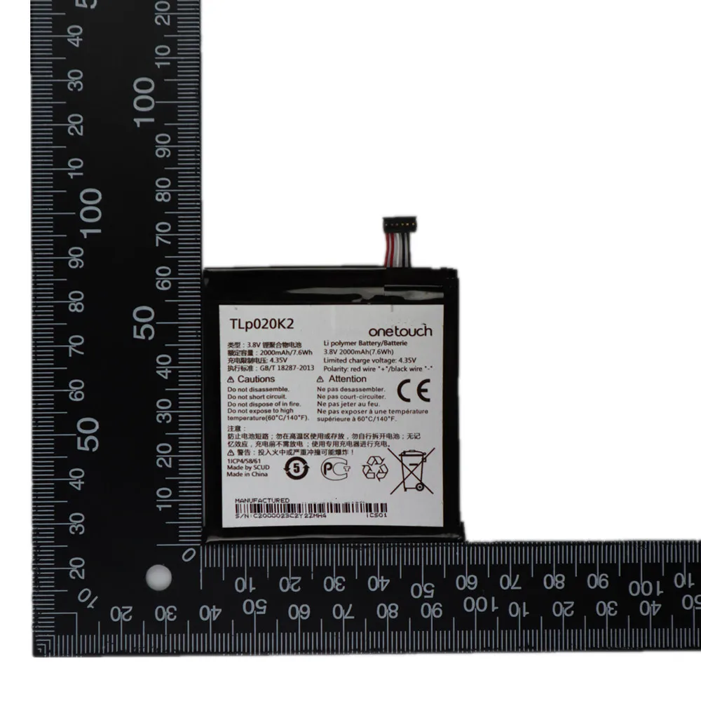 Новый 2000mAh TLp020KJ TLp020K2 Сменный аккумулятор для Alcatel One Touch Idol 3 (4 7) 6039 6039H 6039Y 6039K +