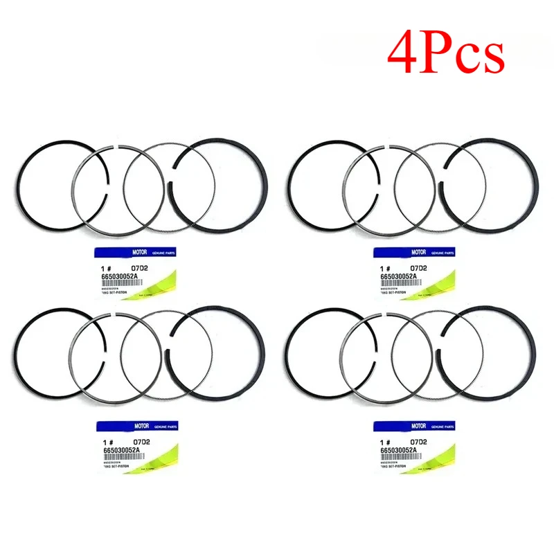 

Новые поршневые кольца 6650300524 665030052A 671030072A для Ssangyong Actyon Kyron Rexton Stavic