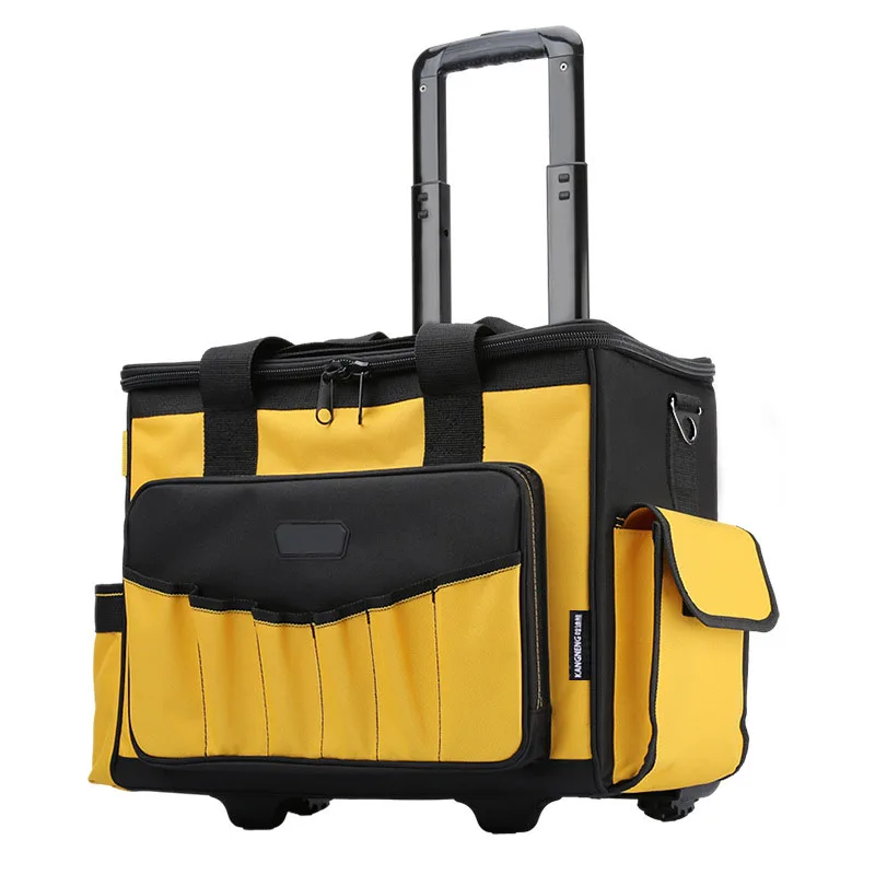 

Trolley Wheel Toolbox Multifunction Roller Type Tool Trolley Case Large Capacity Thickening Wear-resistant Trolley Bag