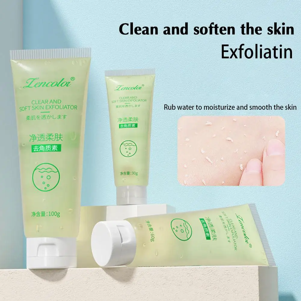 

30/60/100g Exfoliating Gel Deep Cleansing Exfoliant Body Gentle Rub Exfoliator Body Exfoliants Scrub Face Exfoliation Mud F B0B7
