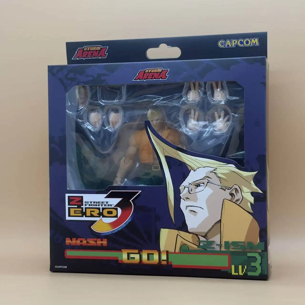 Новинка! Коллекционная фигурка Storm Toys ARENA Street Fighter Zero 3 Alpha Charlie Nash, масштаб 112, 6 дюймов, полный комплект. (art.: 3920db2d91dfa) - 3920db2d91dfa