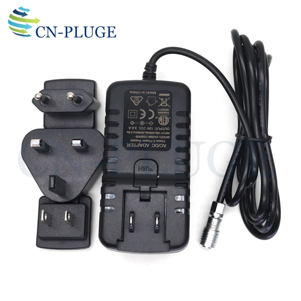 Фото PortKeys BM5/HH7/HS7T/BM7/LEYE SDI/LH5H LH5P II Монитор 4-контактный и 5-контактный гнездовой разъем Адаптер постоянного тока 12 В Кабель питания ﻿ №2