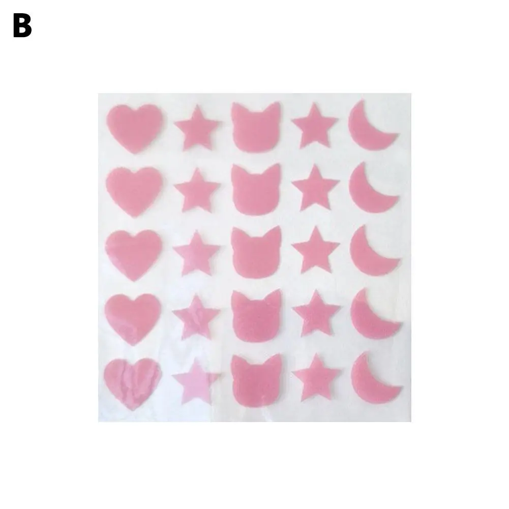 25 шт. пластырь в форме сердечек и звезд акне прыщи невидимая красота водостойкий