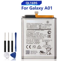 replacement battery ql1695 for samsung galaxy a01 rechargeable phone battery 3000mah
