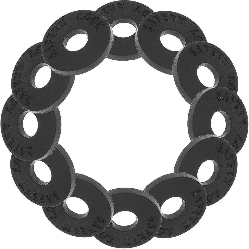 

12 Pcs Practical Guitar Strap Accessories Cushion Silicone Blocks Part Non-slip