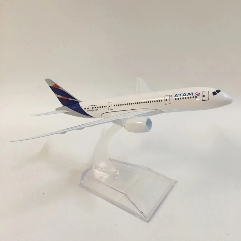 16 см 1:400 B787 модель Chile LATAM Airlines W базовый металлический сплав самолет Коллекционный