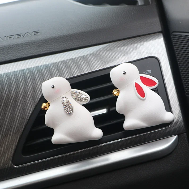 Алмазный милый кролик автомобильные духи орнамент ароматерапия аромат