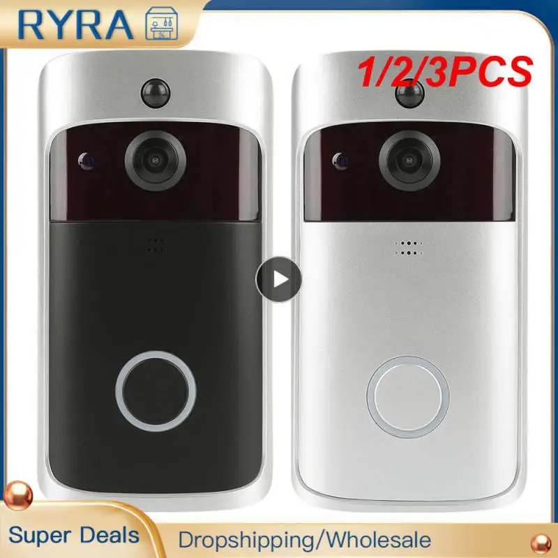 

1/2/3 шт., беспроводной дверной звонок с Wi-Fi