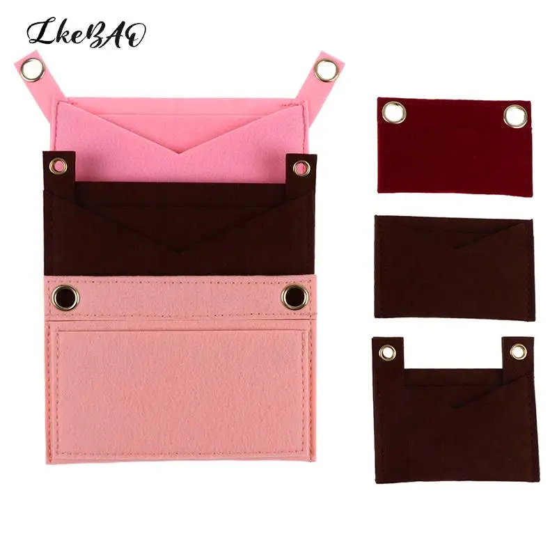 

1PCS Envelope Bags Pochette Insert With Luxury Bag Felt Organizer Crossbody Women Handbag Accessories