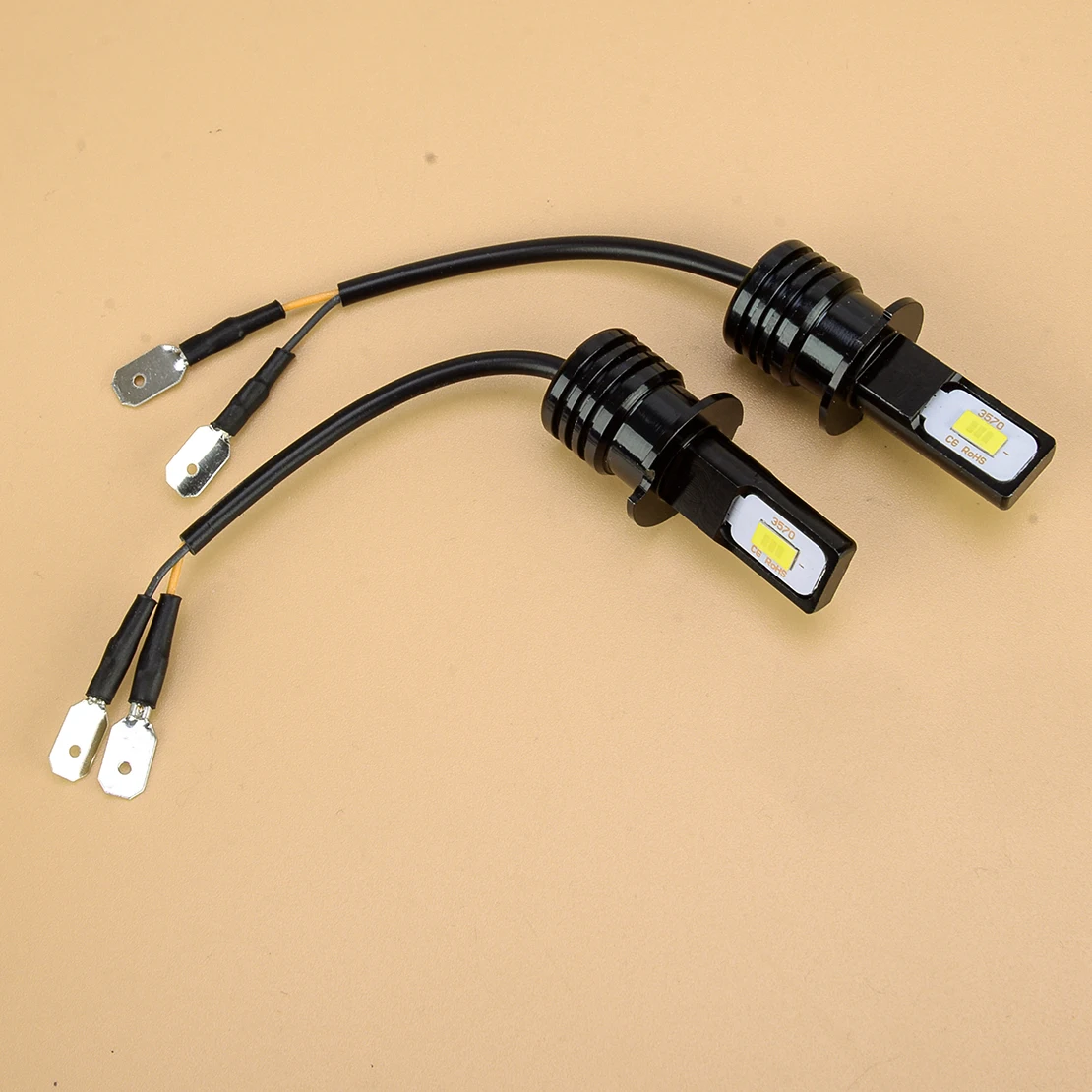 

2Pcs 12V-24V H3 White LED Car Fog Light Bulb Fit for Lexus LX470 1998 1999 2000 2001 2002 2003 2004 2005 2006 2007 6000K 3570