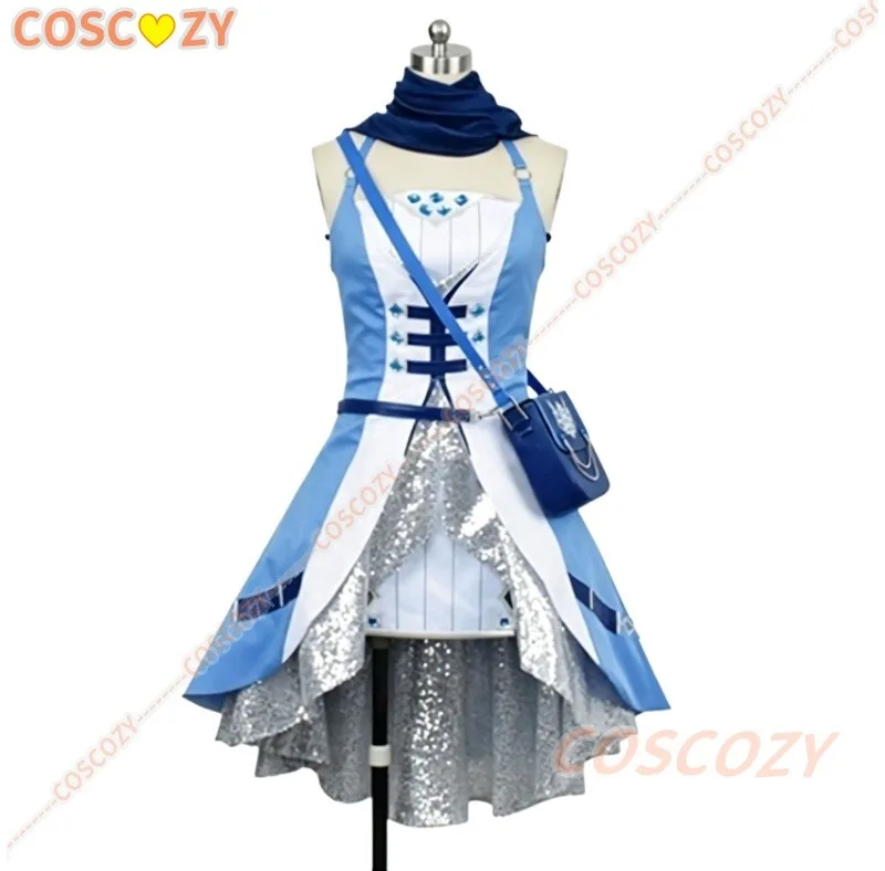 Фото Костюм для косплея Uma Musume Pretty Derby Super Creek, парик, уши, хвост, реквизит для взрослых на Хэллоуин и Рождество №2