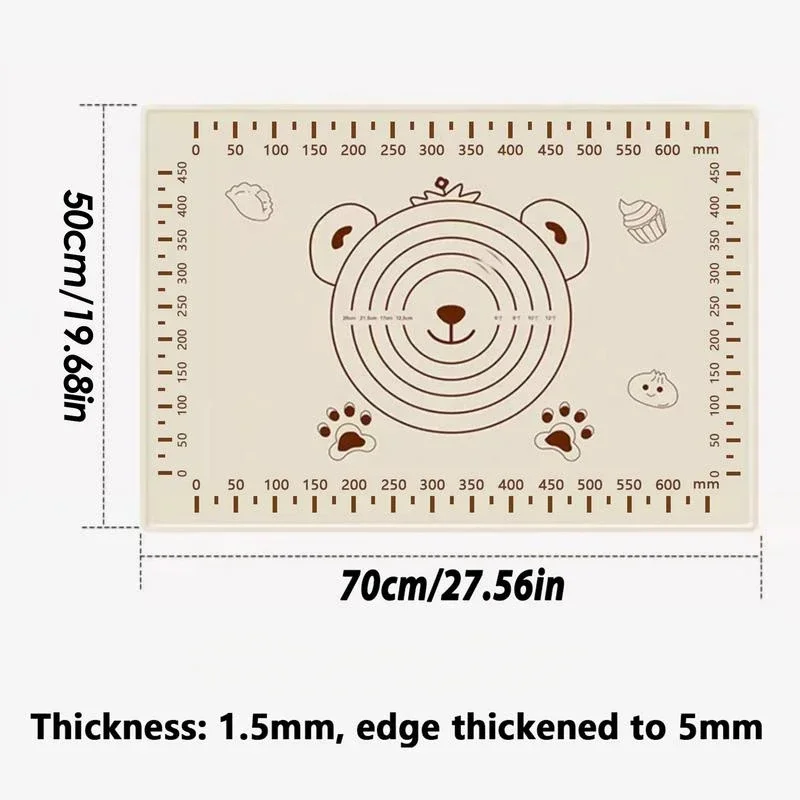 

Силиконовый коврик для выпечки 70*50 см