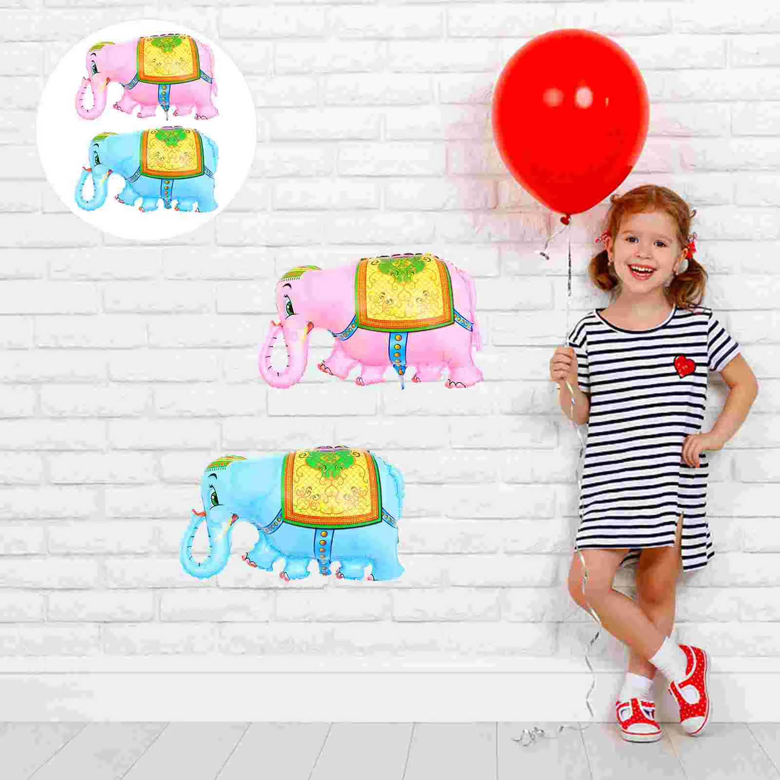 

Elephant Aluminum Film Balloon Party Supply Birthday Festival Scenes Decorative