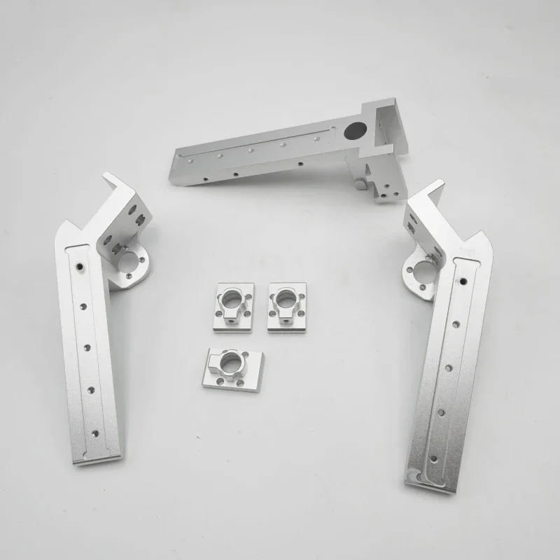 Серебристый Mercury Zero G Ender5 Pro Plus Hydra, алюминий, обработанный на станке с ЧПУ, ось Z, левыйправый задний рычаг, мини-бак, комплект (art.: 3920d1b5cd033) - 3920d1b5cd033
