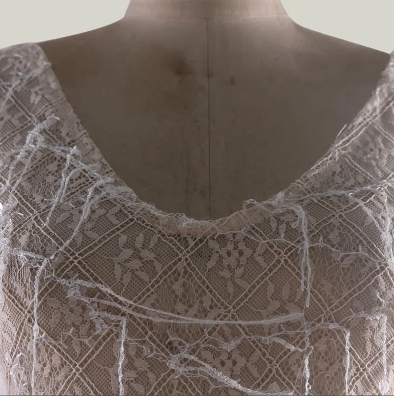 Women's Wedding Party Dresses V-neck Short Sleeve Mesh Banquet Lace Backless Long Skirt Bridesmaid Dress for Women Traf Vestidos