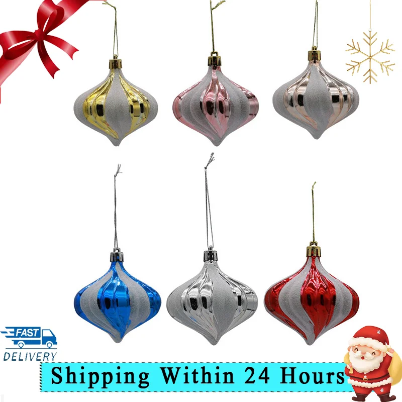 

8cm Christmas Ornaments Toys Christmas Balls Set Party Wedding Decorations Christmas Tree Decorations Christmas Balls New Year